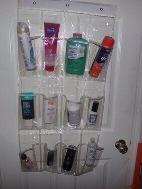 PRIZM 12 Pocket over door shoe holder NEW Home or Cruise Ship Value & Durability